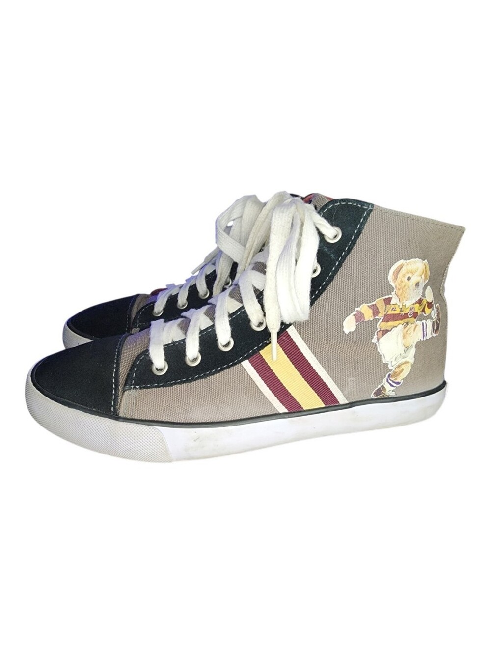 Polo Ralph Lauren Solomon Mid Bear Sneakers, Boys 6.5